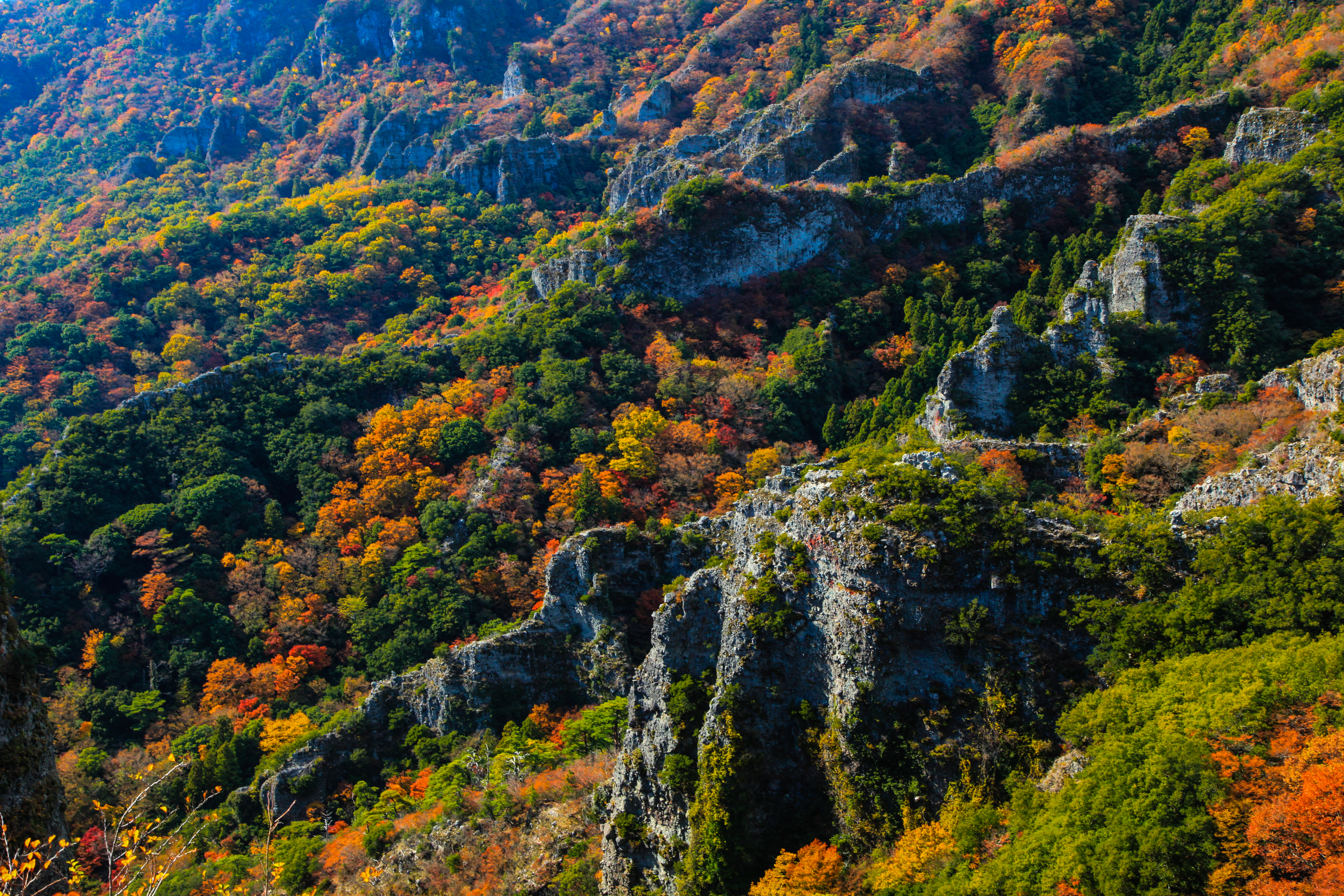 寒霞渓 香川の景観